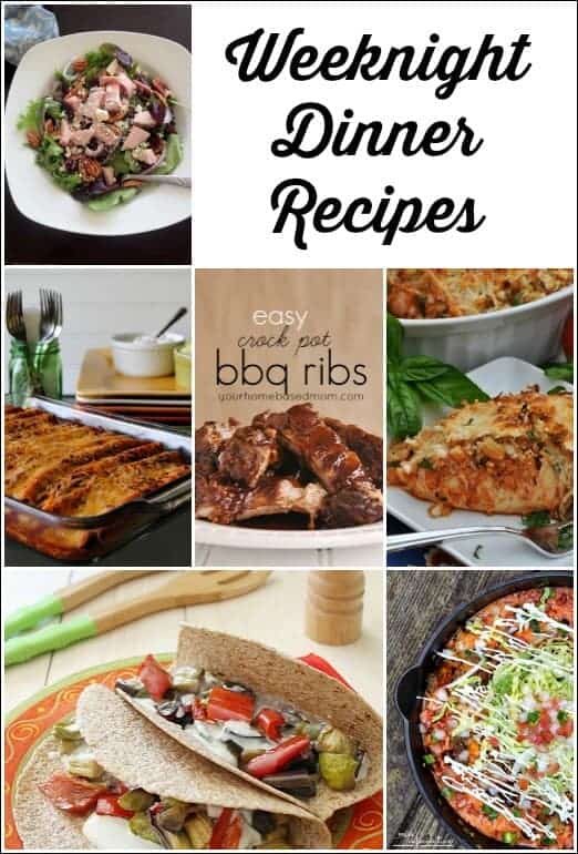 Weeknight Dinner Recipes, dinner ideas