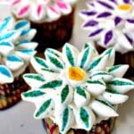 Giant Flower Cupcakes