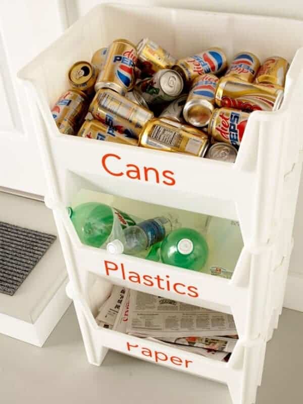 Baking Cabinet Organization - Hoosier Homemade