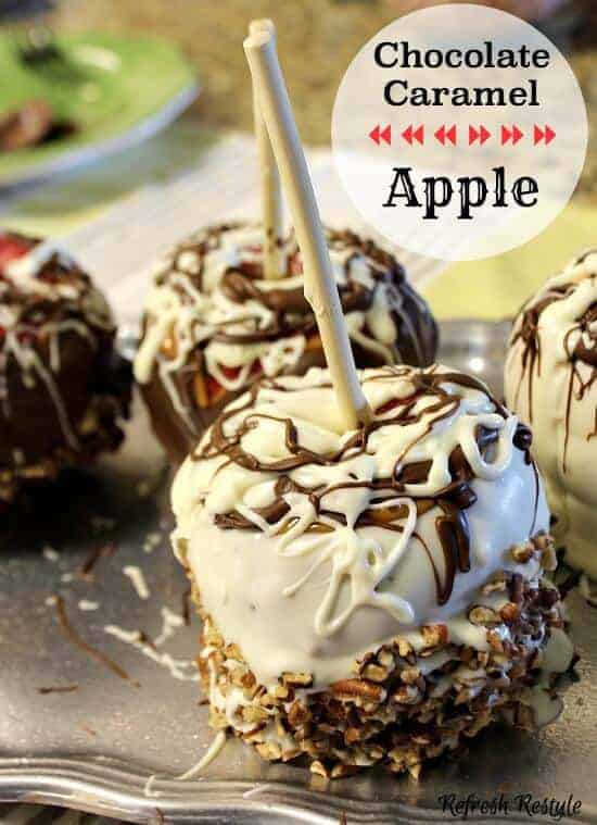 Chocolate Caramel Apples from Refresh Restyle