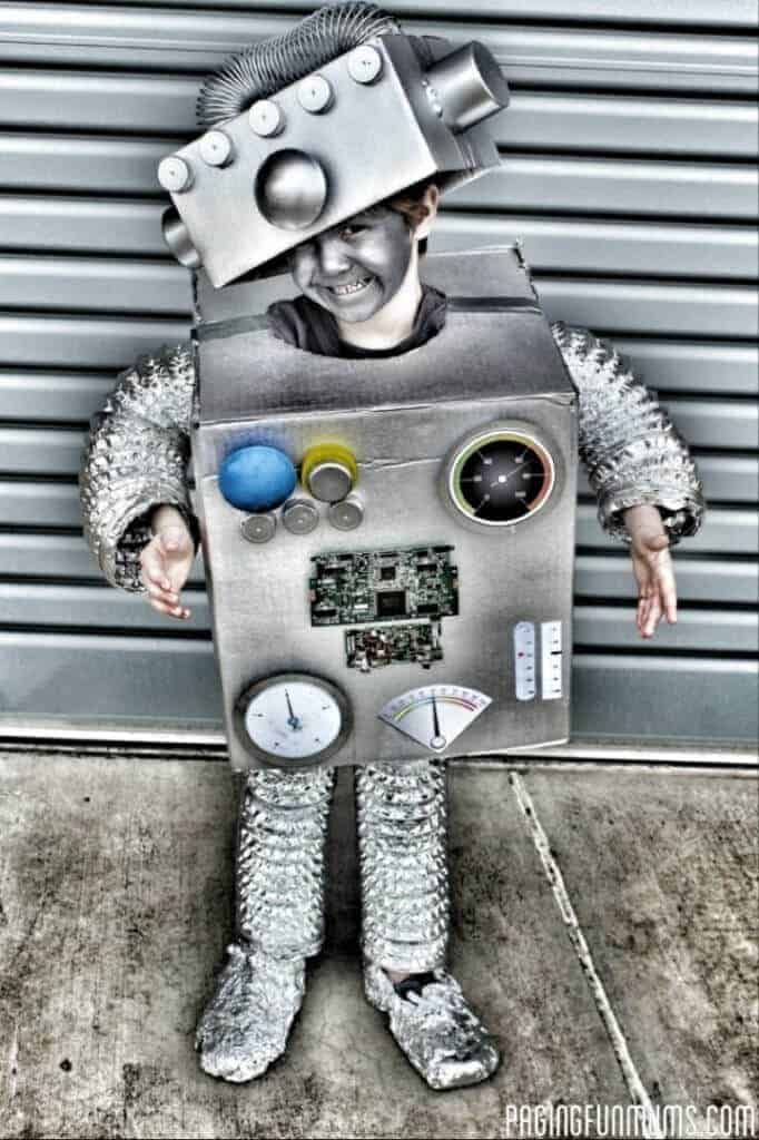 DIY robot costume