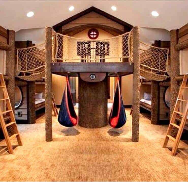 indoor fort bedroom