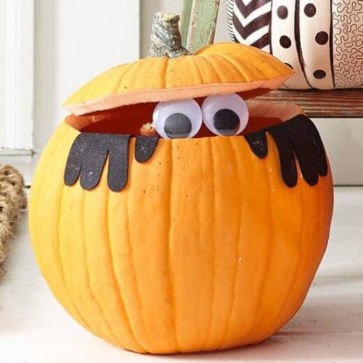peek-a-boo pumpkin