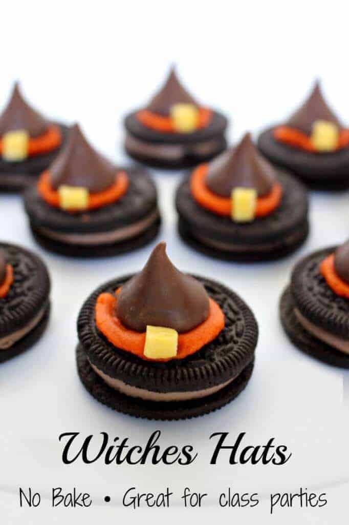 Halloween Witch Hat Cookies - Princess Pinky Girl