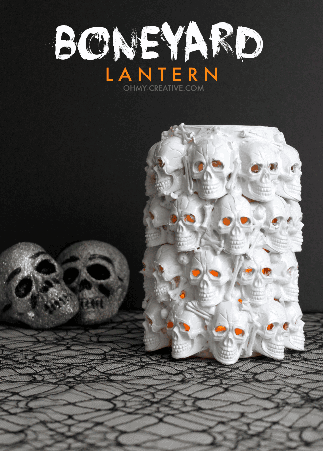 Boneyard Lantern by Oh My Creative 