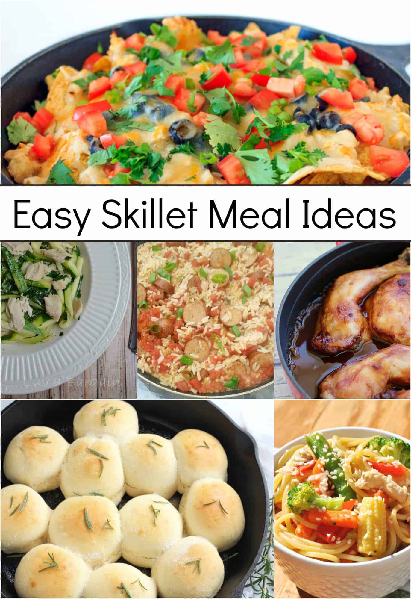 Easy Skillet Meal Ideas by Princess Pinky Girl