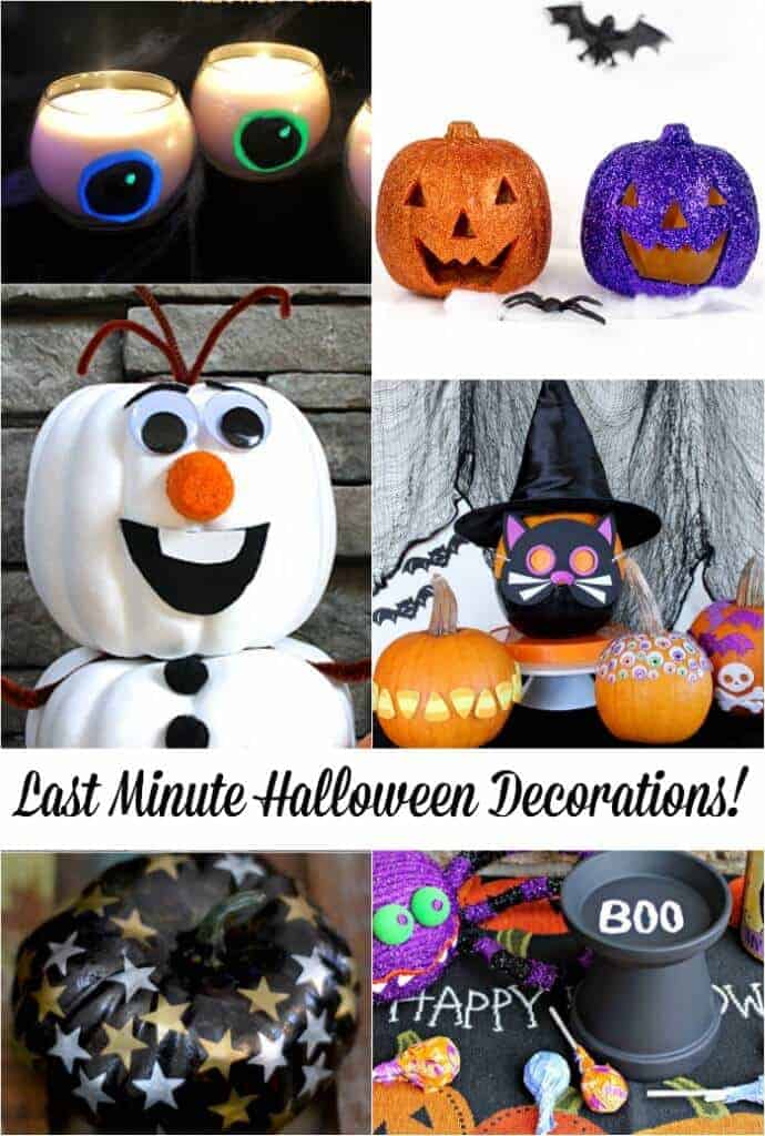 Last Minute Halloween Decoration Ideas