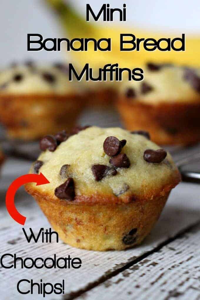 Mini Banana Muffins