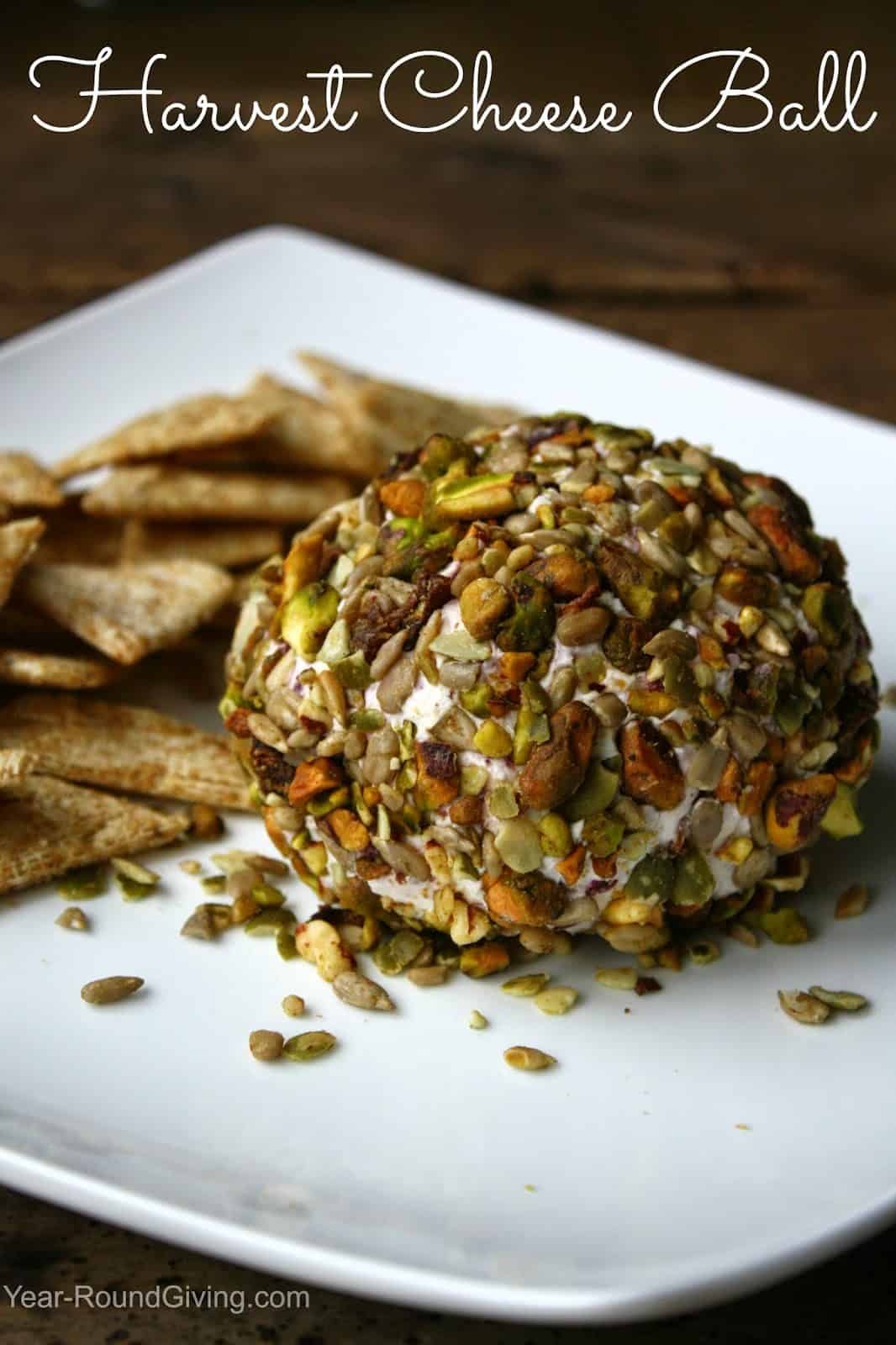 Harvest Cheese Ball. The must-have holiday appetizer. 