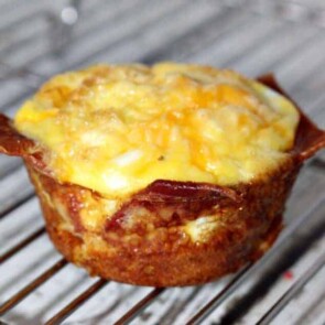 bacon egg and cheese bites - ready in minutes - gone in seconds