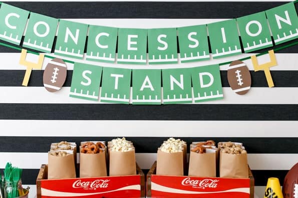 Game Day Favorite Recipes, DIY Decor & FREE Football Printables - Party  Ideas