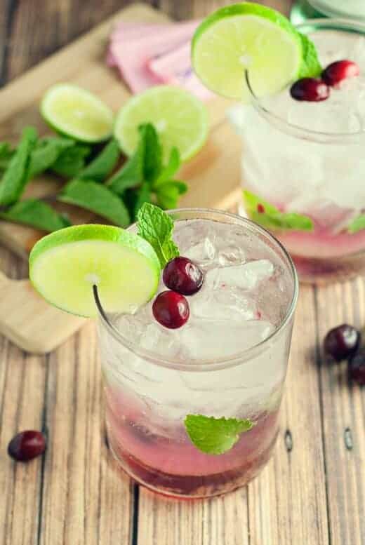 Cranberry Mojito by A Simple Pantry 