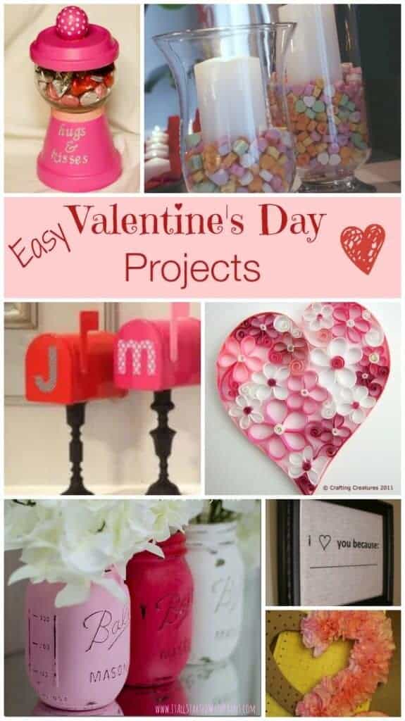 Easy Valentines Day Crafts and Projects