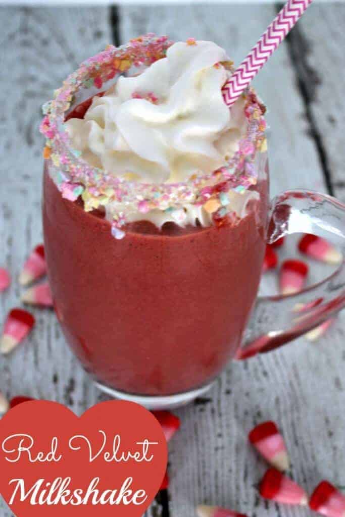 Red Velvet Heart Milkshake from Princess Pinky Girl