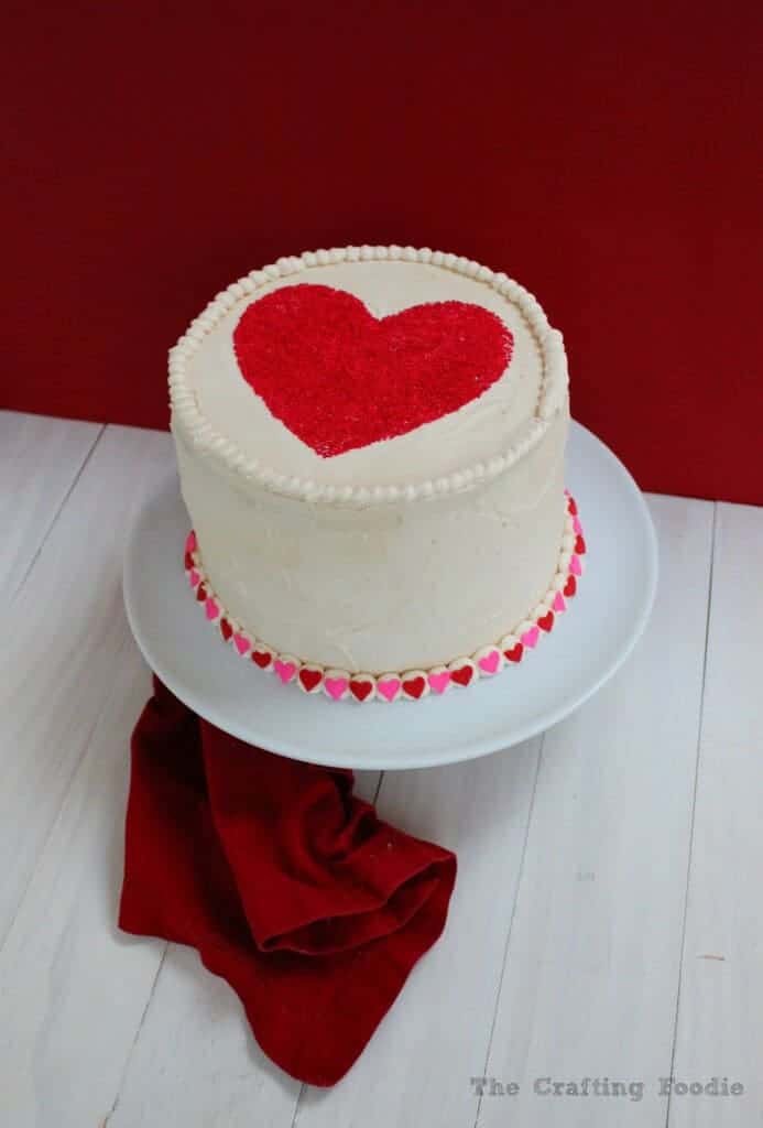 Red and Pink Velvet Cake by the Crafting Foodie