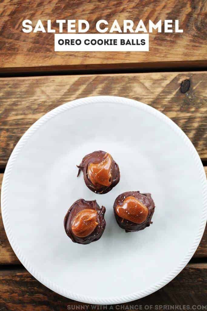 Salted Caramel Oreo Balls by Sunny With a Chance of Sprinkles