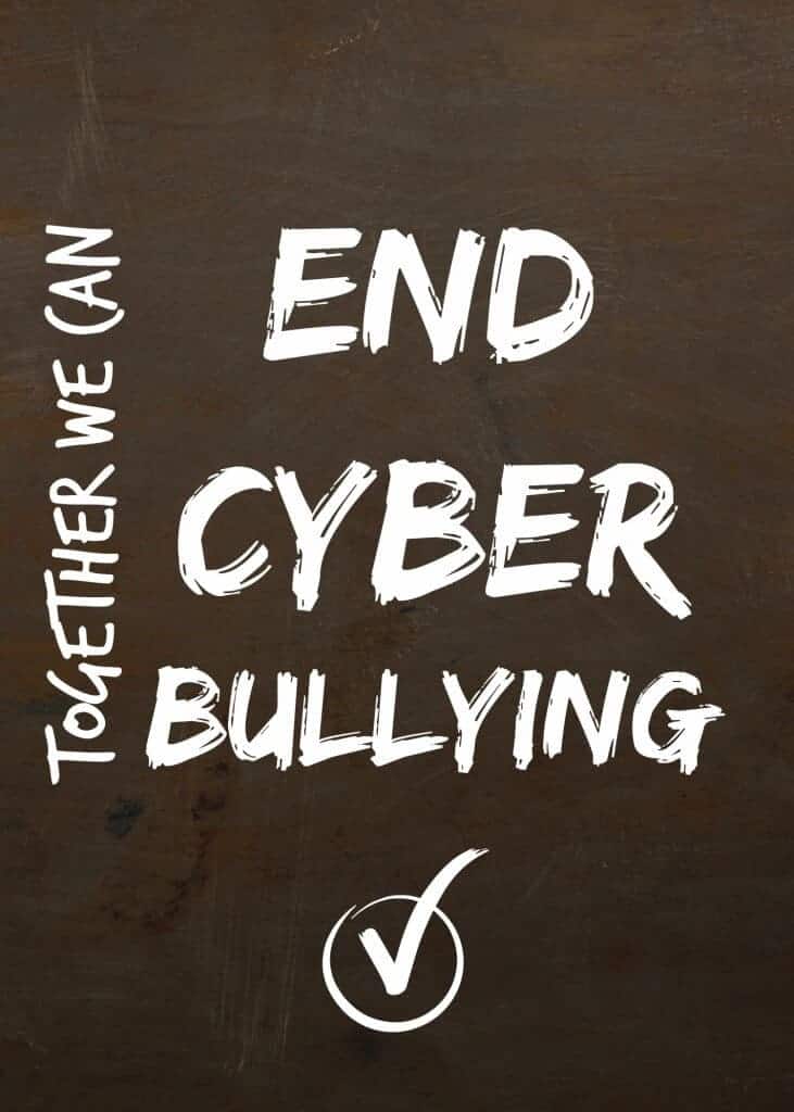 Together we can end cyber bullying