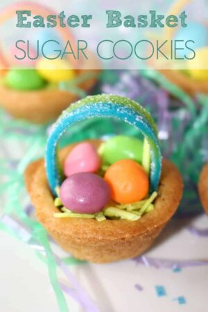 Chocolate Chip Easter Bunny Cookies - Princess Pinky Girl