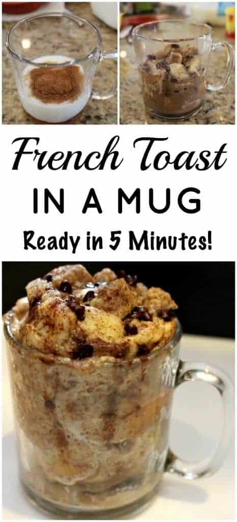 2-Minute French Toast in A Cup