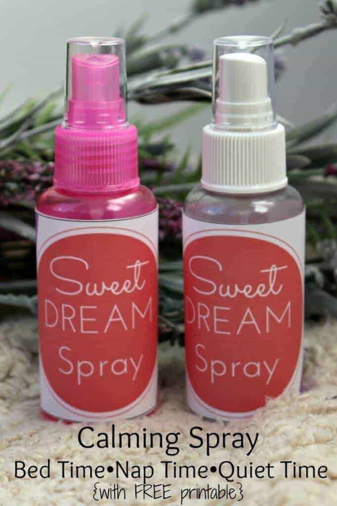 Sweet Dream Spray for bed time nap time and quiet time