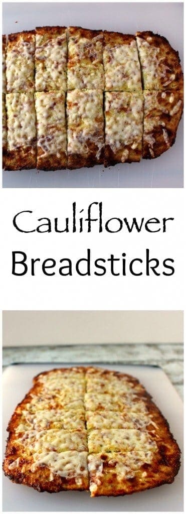 Cauliflower Breadsticks - who knew low carb could be so good