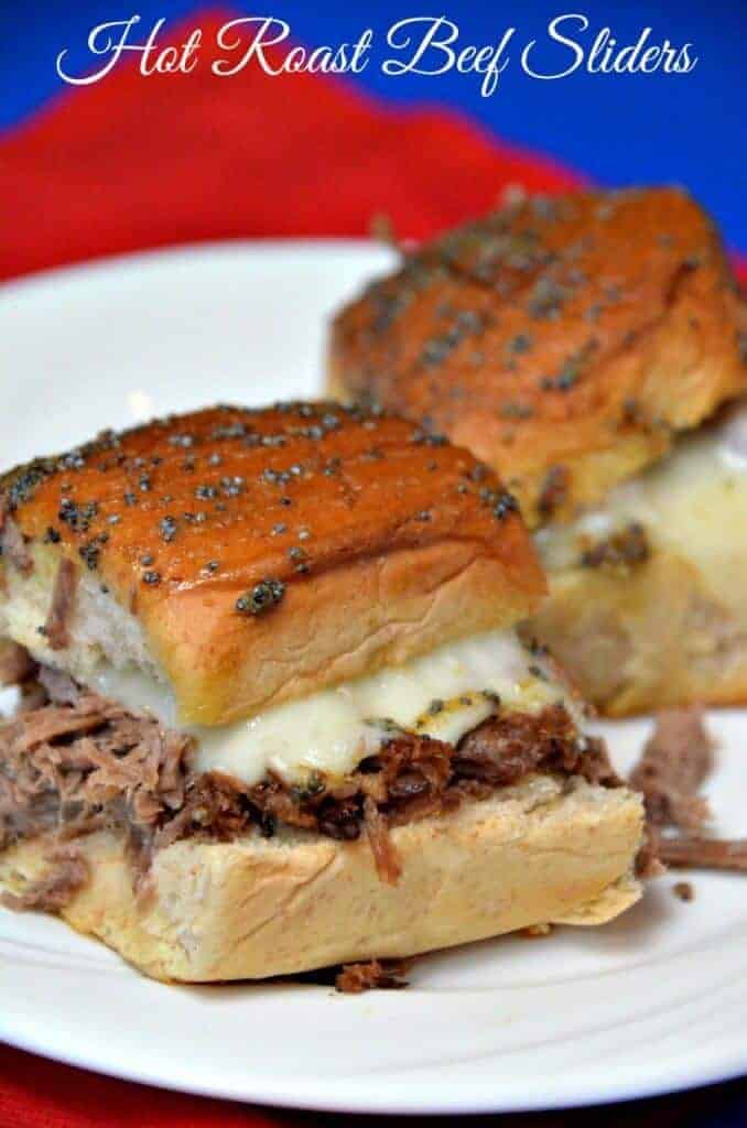 Hot Roast Beef Sliders - Princess Pinky Girl