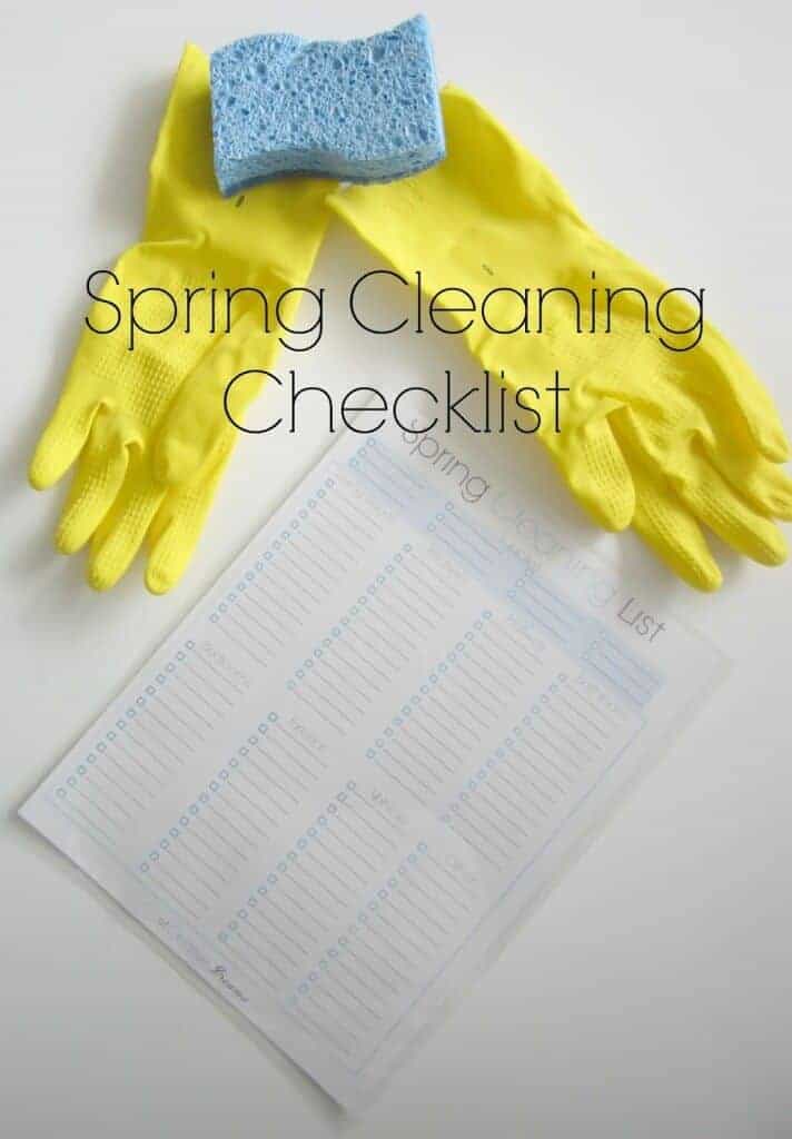 Spring Cleaning Checklist by City of Creative Dreams