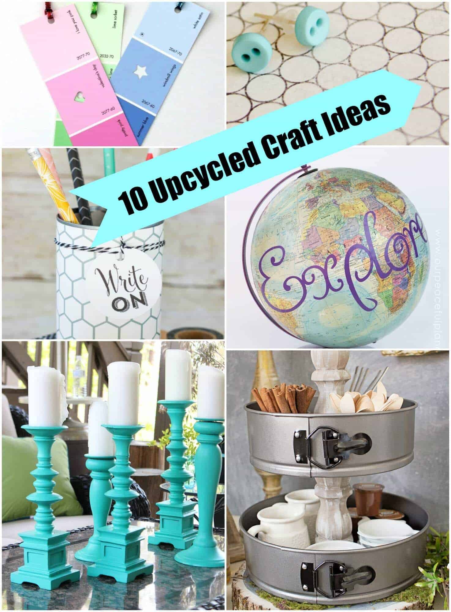 10 Cool Upcycled Craft Ideas - Page 2 of 2 - Princess Pinky Girl