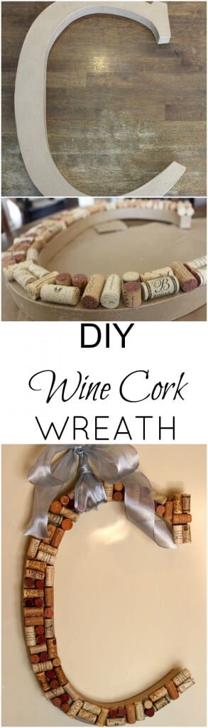 DIY Wine Cork Wreath