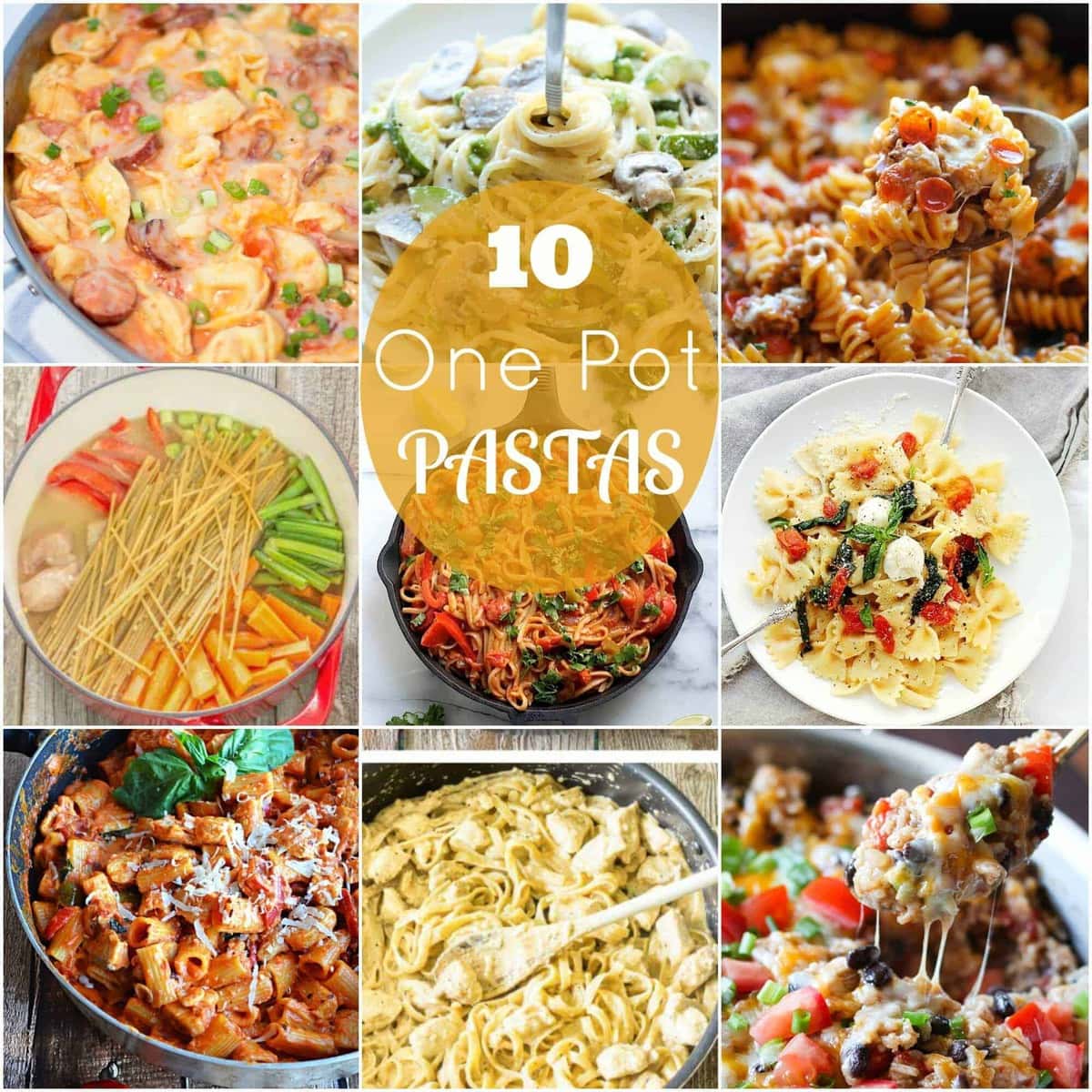 one pot pasta recipes