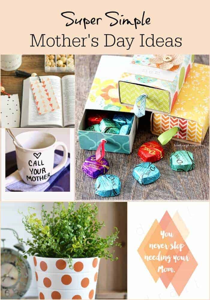 super simple mothers day ideas