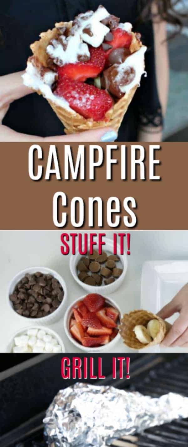 Campfire Cones - the perfect camping recipe