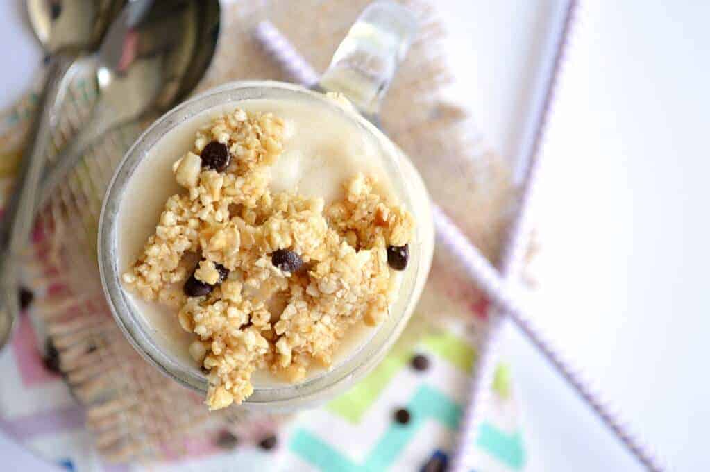 Cookie dough milkshake