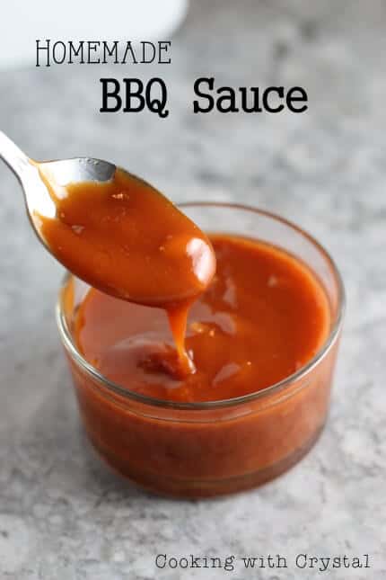 This homemade BBQ sauce is a super simple recipe that makes a delicious blend of sweet and tart.