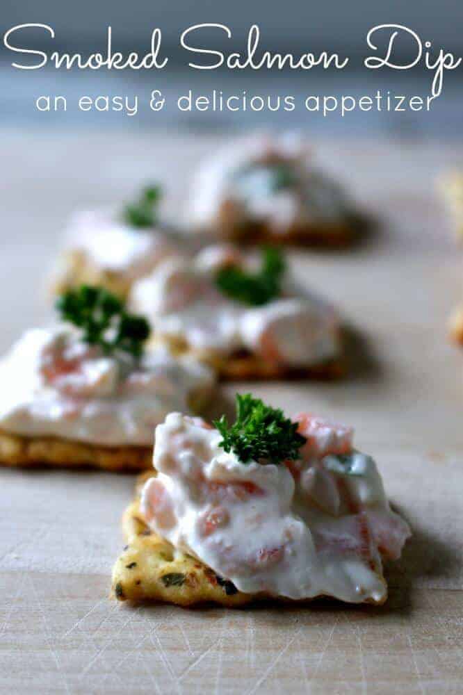 Smoked Salmon Dip - an easy to make and delicious appetizer