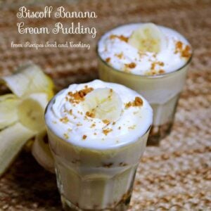 Biscoff Banana Cream Pudding