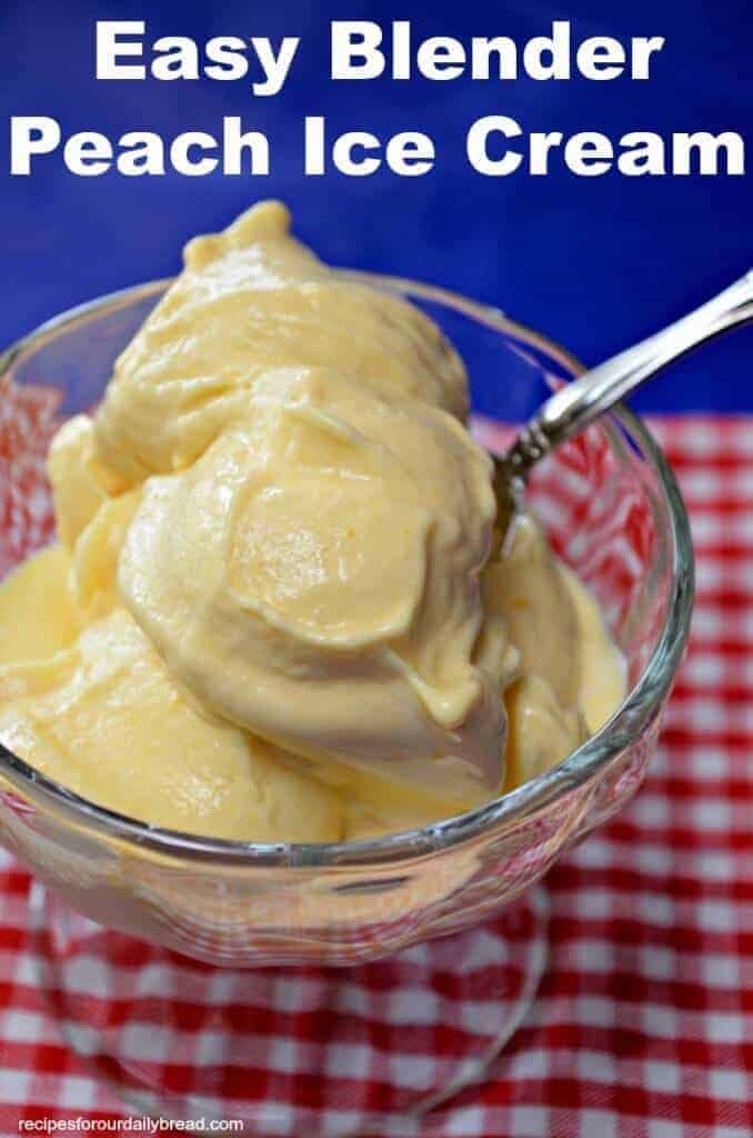 A bowl of food on a table, with Ice cream