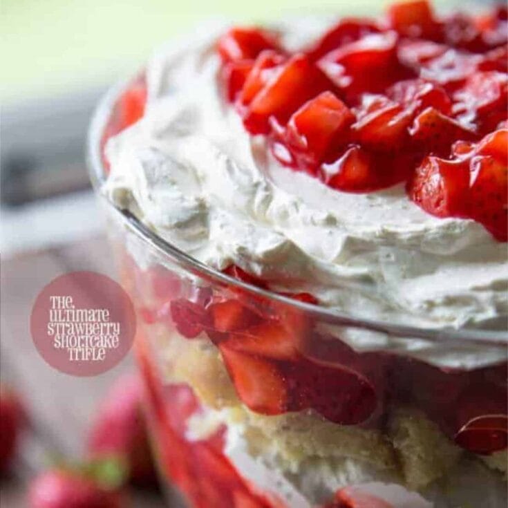 A close up of food, with Berry and Cake