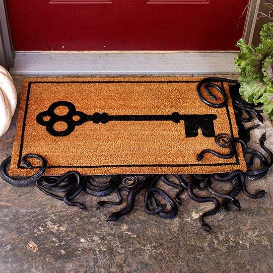 slithering snake doormat featured on BHG 