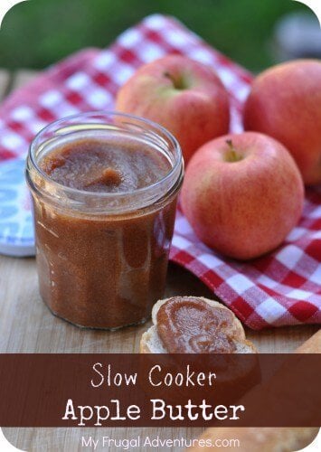 Slow Cooker Apple Butter by My Frugal Adventures