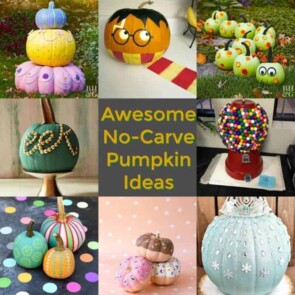 awesome no carve pumpkin ideas featured