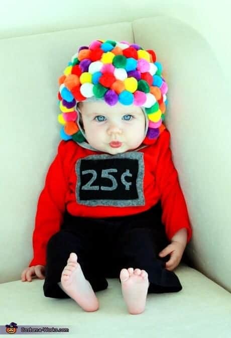 Baby Gumball Machine Costume via Costume Works