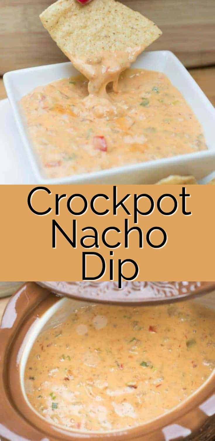 Crockpot Nacho Cheese Dip - the perfect appetizer for a crowd ...