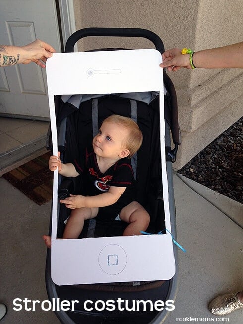 Iphone Stroller Costume by Rookie Moms