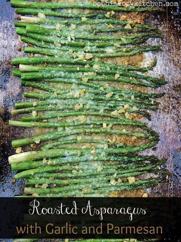 Roasted Asparagus with Garlic and Parmesan by Bobbi's Kozy Kitchen 