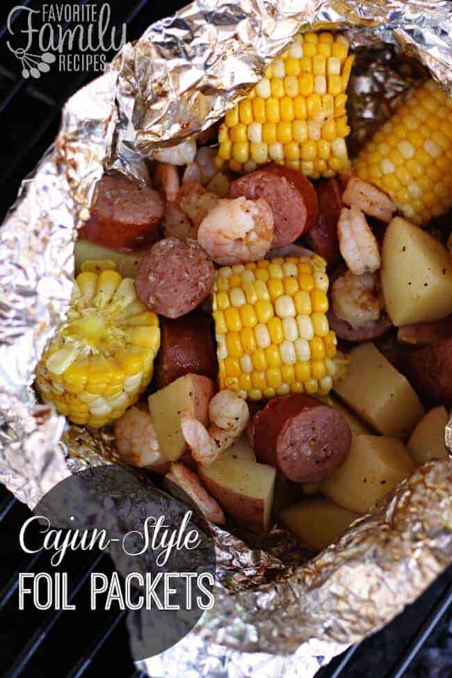 Cajun Style Foil Packets