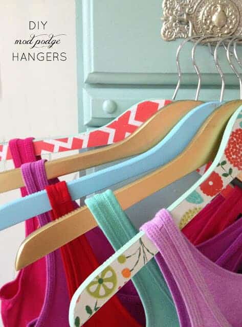 DIY Mod Podge Hangers by Live Love DIY 