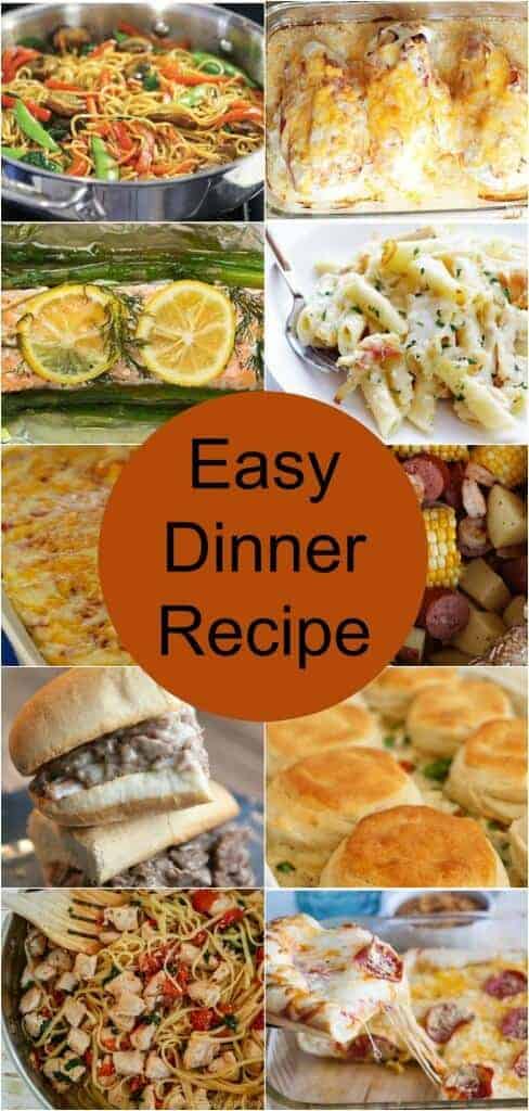 Easy Dinner Recipes - easy dinner recipes that the entire family will enjoy