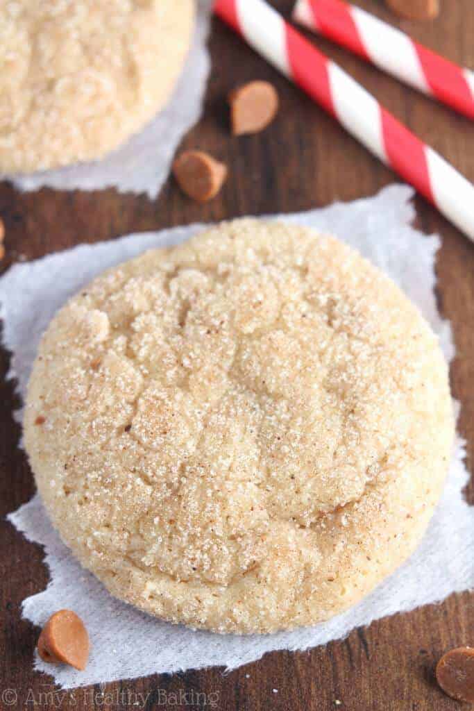 Eggnog Snickerdoodles by Amy's Healthy Baking 