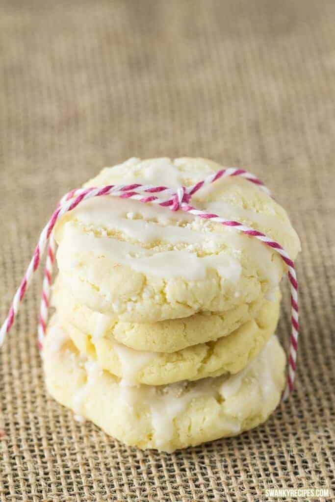 Glazed Lemon Sugar Cookies by Swanky Recipes 